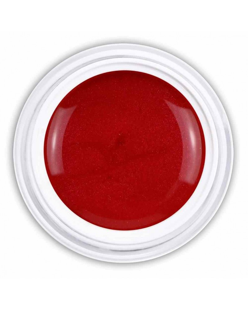 Farbgel power red metallic