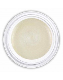 Farbgel creamy white metallic