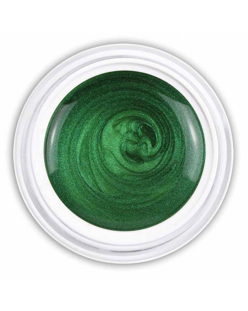 Farbgel leaf green metallic