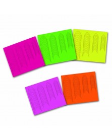 Neon French Sticker Set "Dramatic Smile"