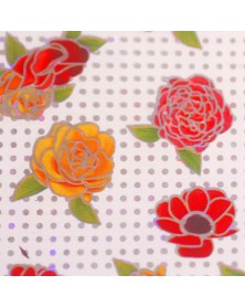 Nail-Art Transfer-Folie "Spring Flowers Nr.1"