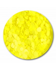 Nailart Konfetti Neon-Gelb 2mm