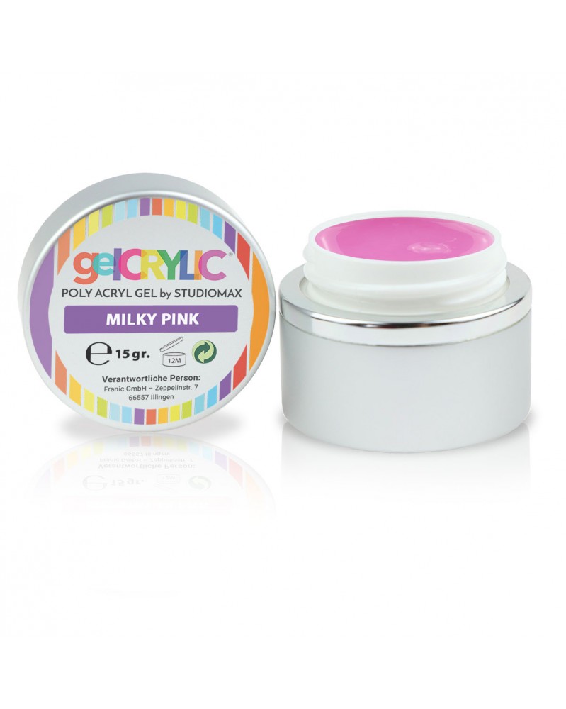 gelCRYLIC Milky Pink