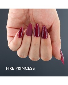 UV Polish Plus Fire Princess Hand