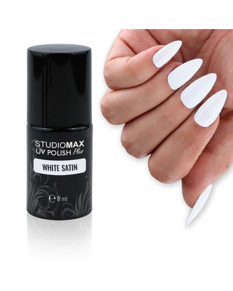 Vernis UV permanent Blanc «white satin»