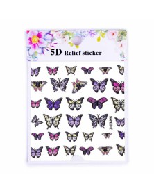 5D Schmetterling Aufkleber selbstklebend