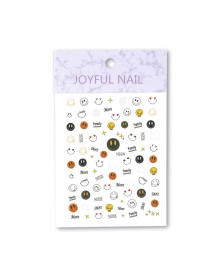 Joyful Sticker Smiley selbstklebend 2