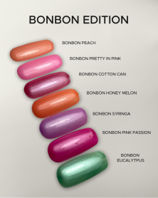 Gel couleur bonbon set 7 x 5 ml - couleurs printemps 2023 2