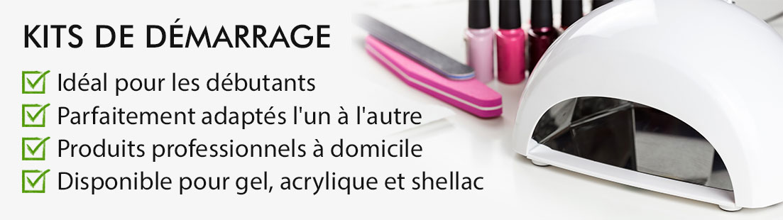 Kit de démarrage pour les ongles