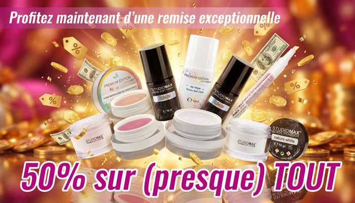 50% sur presque TOUT