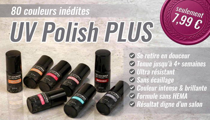 Vernis UV - 80 nouveux couleurs